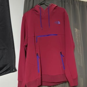 North face jacket hoodie